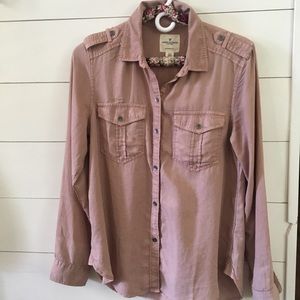 American eagle button down long sleeve